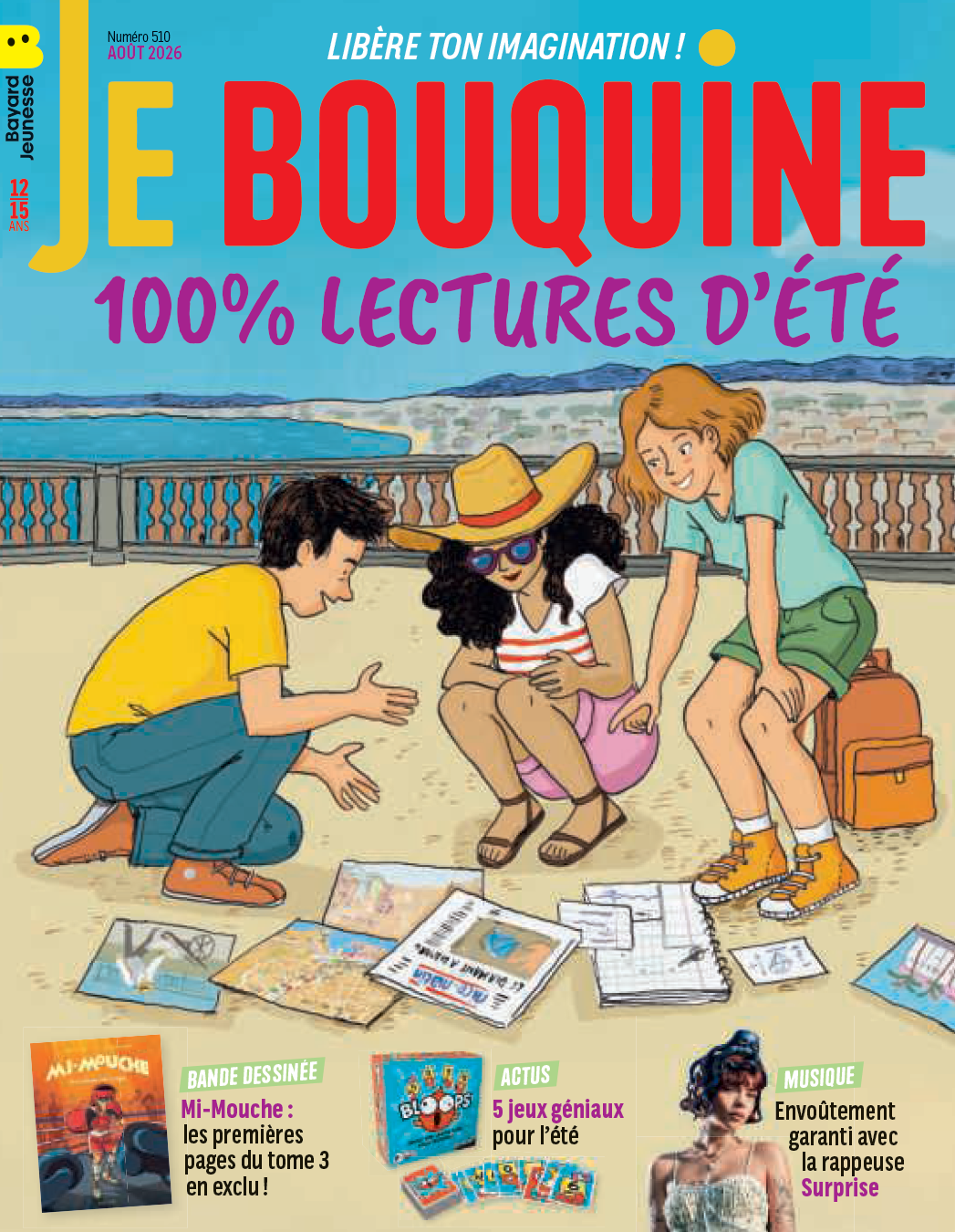 JE BOUQUINE #510 - AOUT 2026