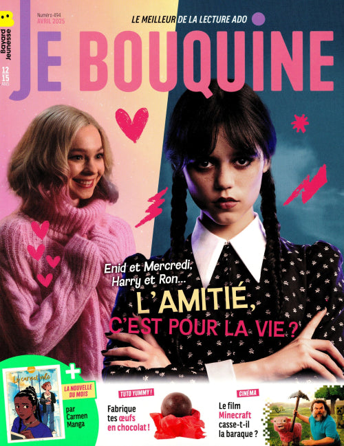 JE BOUQUINE #494 - AVRIL 2025