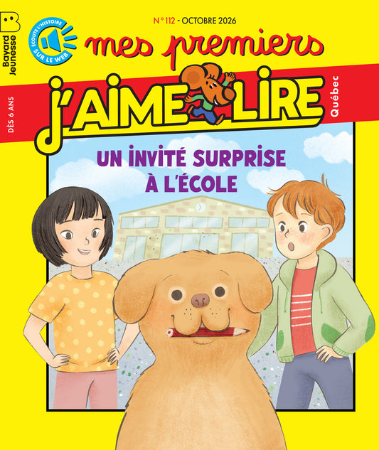 MES PREMIERS J'AIME LIRE QUÉBEC #112 - Octobre 2026