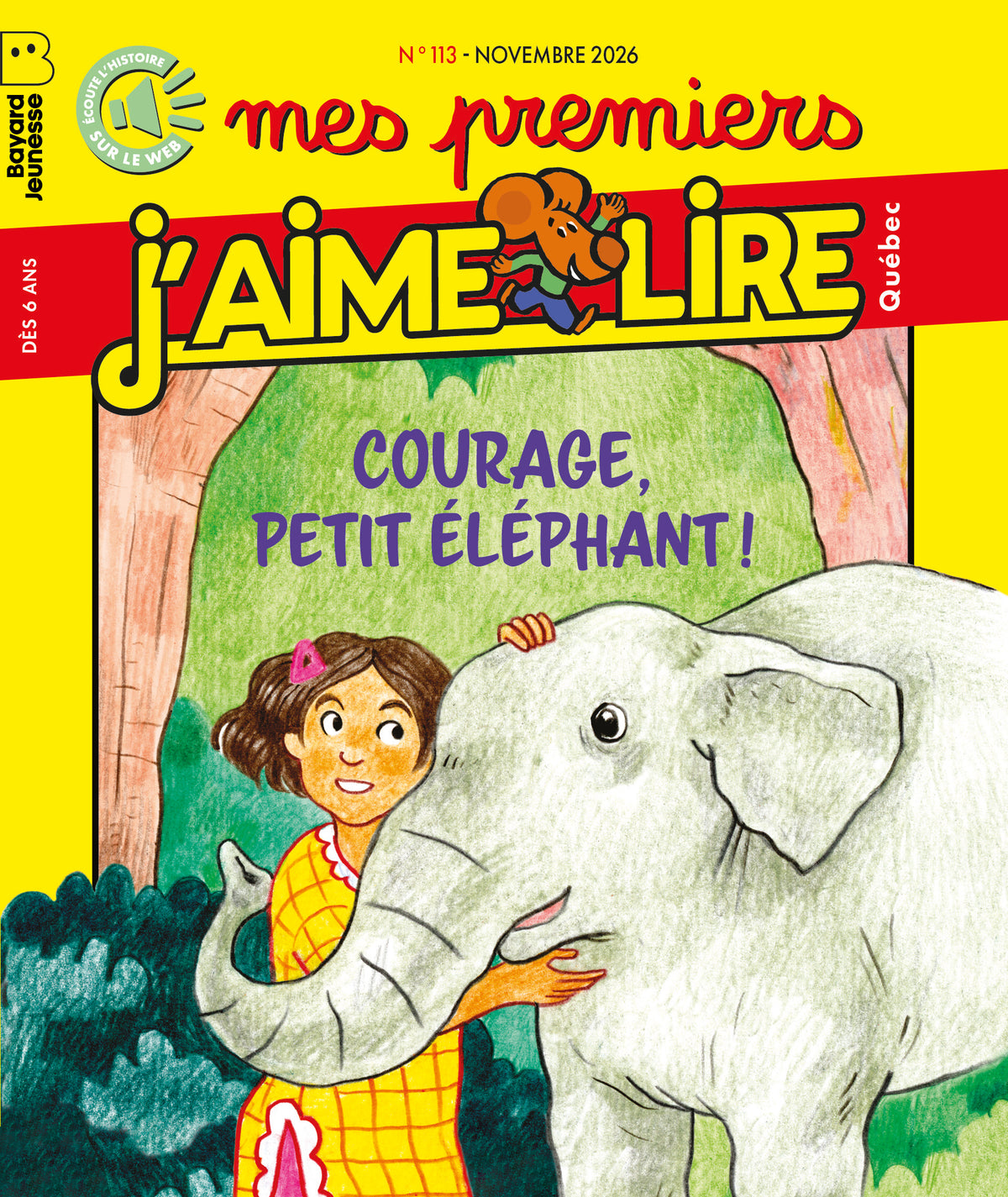 MES PREMIERS J'AIME LIRE QUÉBEC  #113 - Novembre 2026