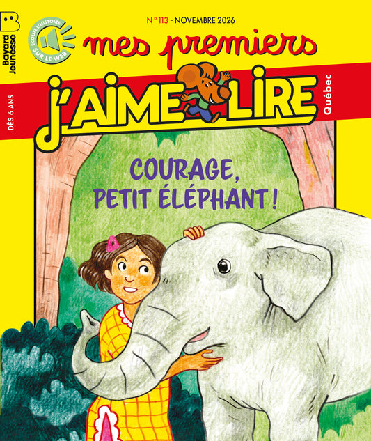 MES PREMIERS J'AIME LIRE QUÉBEC  #113 - Novembre 2026