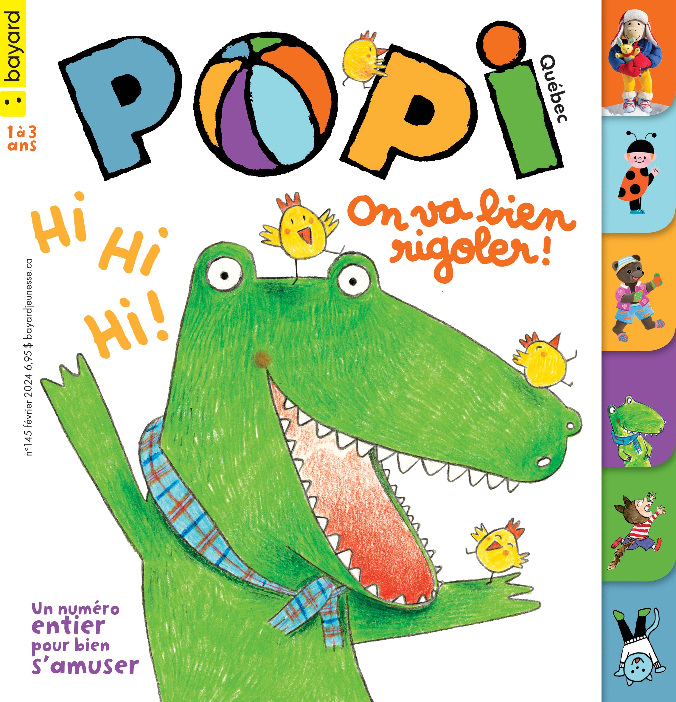 Popi Robi POPI NO 145 - Février 2024 – Bayard jeunesse
