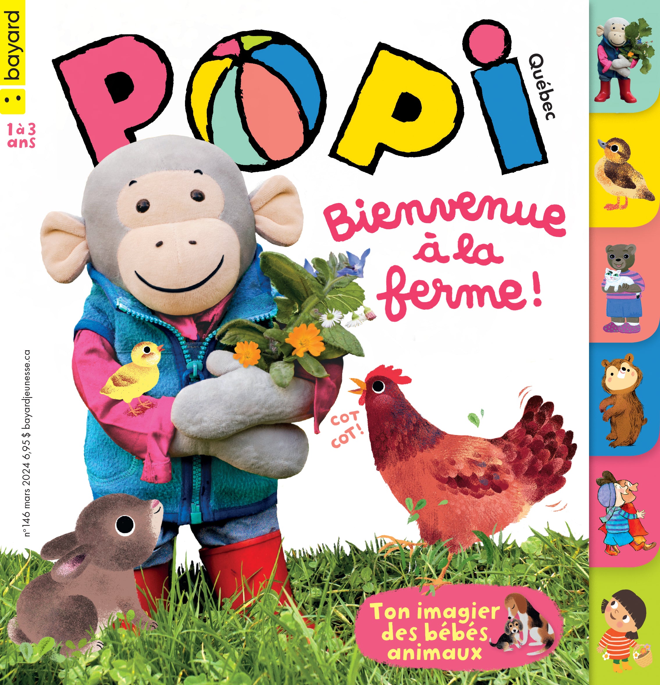 Popi Robi POPI NO 146 - Mars 2024 – Bayard jeunesse