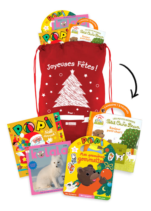 Sac à surprises de Noël - Popi