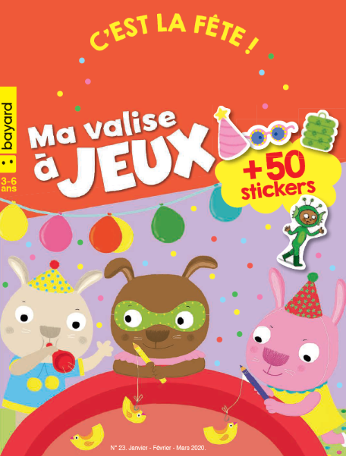 MA VALISE À JEUX #23 - C'est la fête