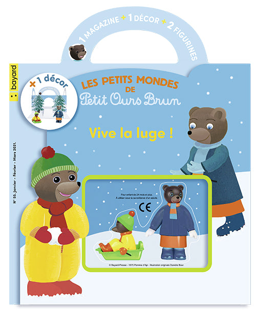 Les petits mondes de Petit Ours Brun - Vive la luge!