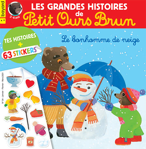 Les grandes histoires de Petit Ours Brun - Le bonhomme de neige