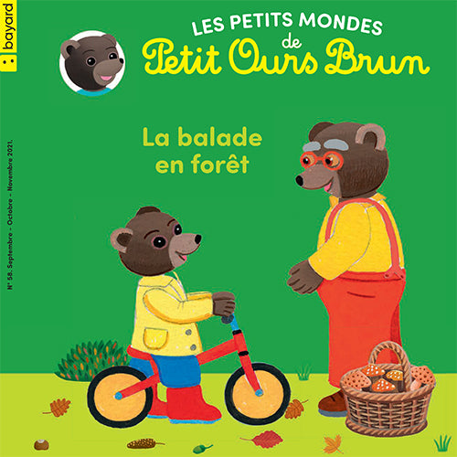 LES PETITS MONDES DE PETIT OURS BRUN - LA BALADE EN FORÊT