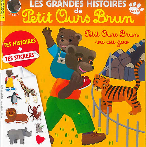 Les grandes histoires de Petit Ours Brun - Au zoo