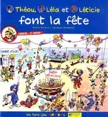 Théou, Léla et Léticie font la fête