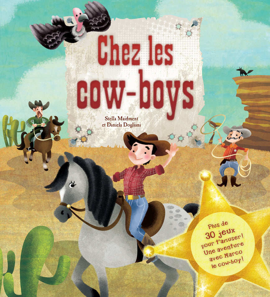 Chez les cow-boys (livre-jeux)