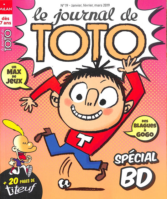 LE JOURNAL DE TOTO #19 - Spécial BD
