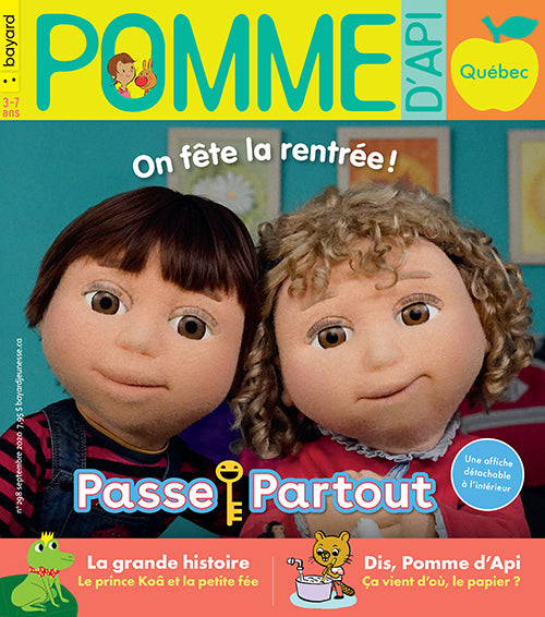 POMME D'API NO 298 - SEPTEMBRE 2020