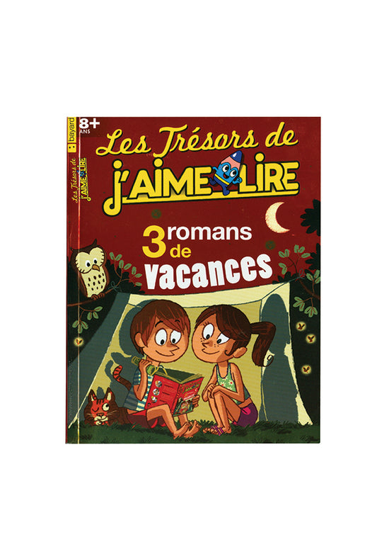 LES TRÉSORS DE J'AIME LIRE - 3 ROMANS DE VACANCES