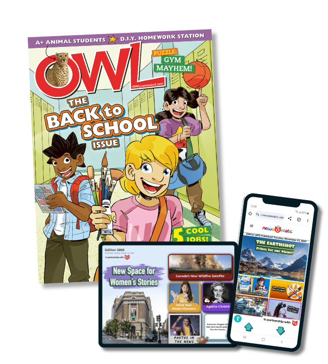 OWL Magazine: ages 9-13