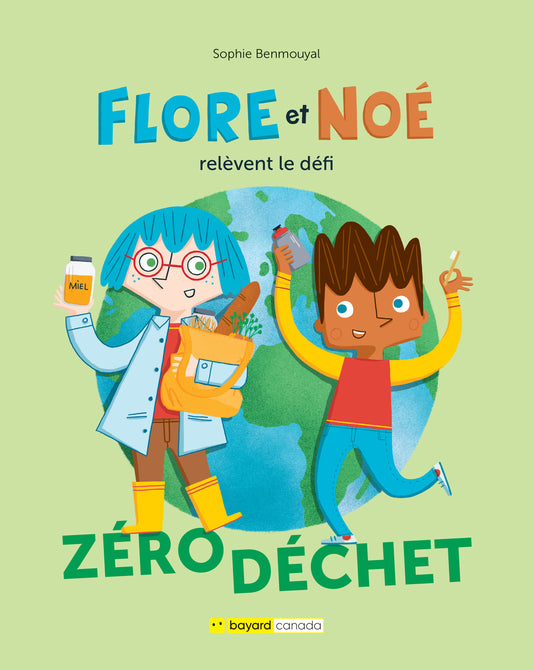 Flore et Noé relèvent le défi zéro déchet (PDF numérique)