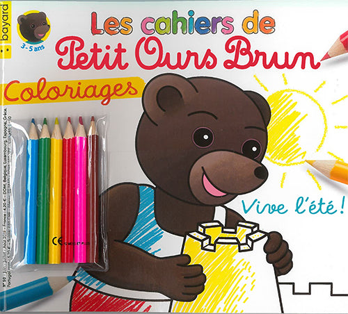 LES CAHIERS DE PETIT OURS BRUN - Vive l'été!