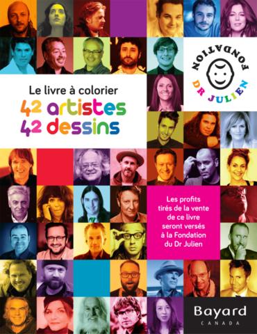 Le livre à colorier. 42 artistes, 42 dessins