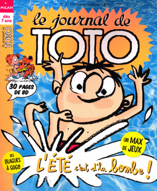 LE JOURNAL DE TOTO NO 21 - JUILLET/AOUT/SEPTEMBRE 2019